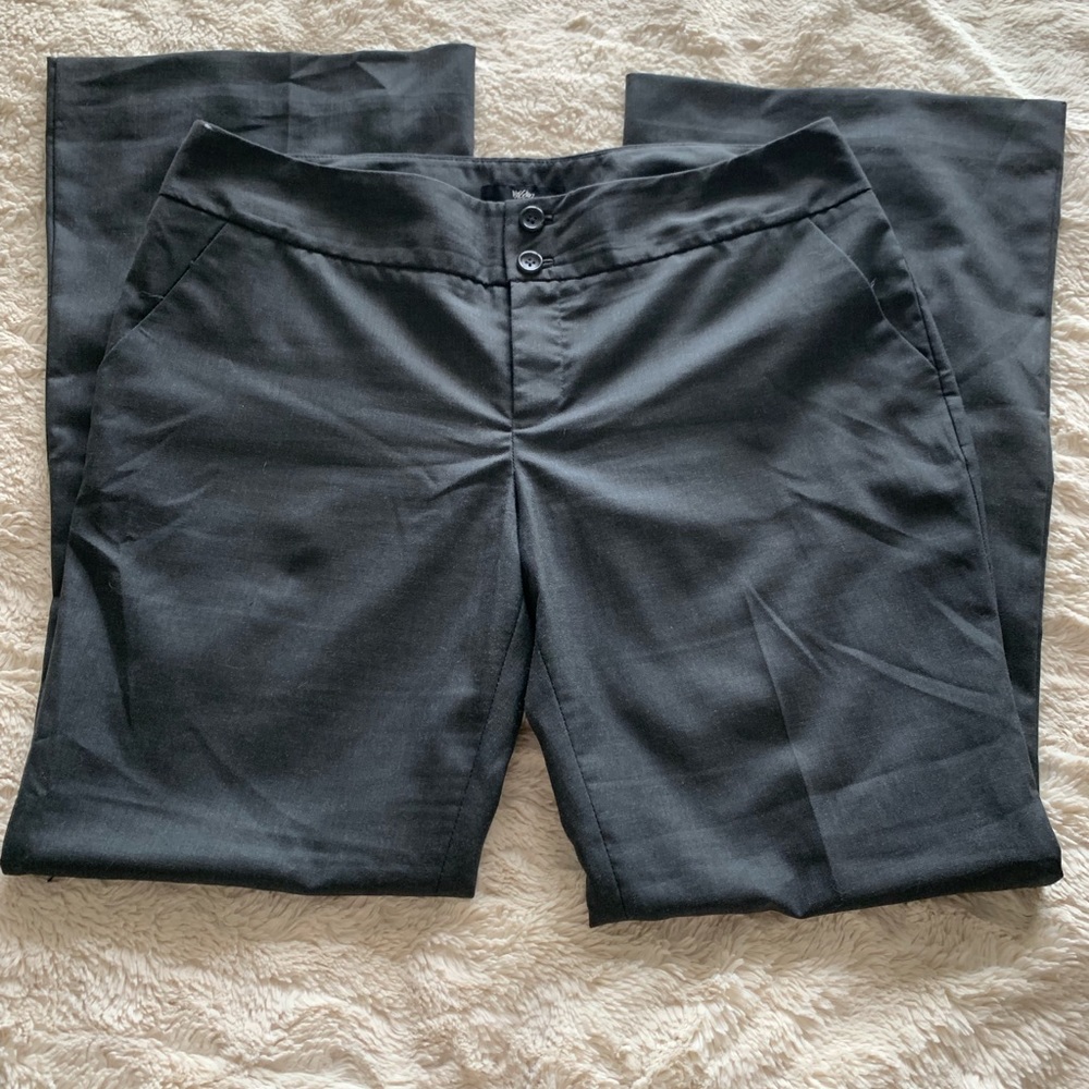 Charcoal grey trousers